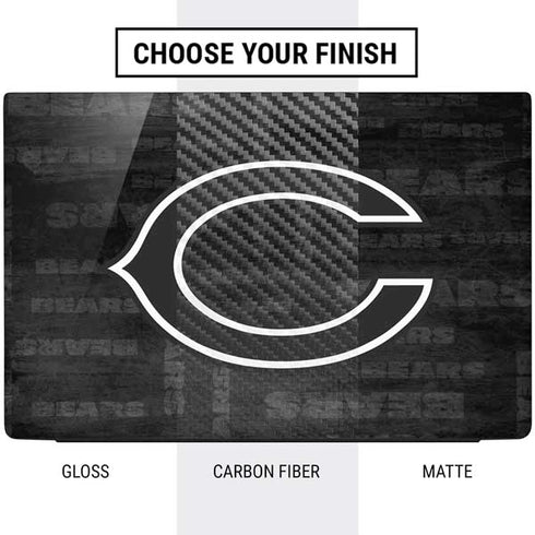 NFL Chicago Bears Black & White Dell Vostro Skin
